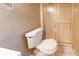 Small bathroom with shower and toilet at , Stone Mountain, GA 30088