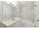 Clean bathroom with a tub and shower at 1958 Calder Ct, Atlanta, GA 30338