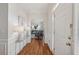 Bright entryway with hardwood floors and views into the living room at 1958 Calder Ct, Atlanta, GA 30338