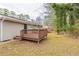 Backyard with a wooden deck and grassy area at 453 Utoy Sw Cir, Atlanta, GA 30331