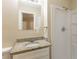 Bathroom with granite vanity, shower, and toilet at 453 Utoy Sw Cir, Atlanta, GA 30331