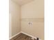 Laundry room with washer/dryer hookups and hanging rack at 453 Utoy Sw Cir, Atlanta, GA 30331