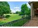 Private patio with golf course views at 3229 Carmichael Pl, Duluth, GA 30097
