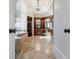 Luxurious bathroom with dual vanities, soaking tub, glass shower, and tile floors at 3229 Carmichael Pl, Duluth, GA 30097