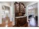 Well-appointed butler's pantry with ample storage and granite countertop at 3229 Carmichael Pl, Duluth, GA 30097