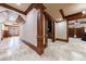 Hallway leading to various basement rooms at 3229 Carmichael Pl, Duluth, GA 30097