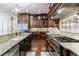 Modern kitchen with stainless steel appliances, large island, and ample counter space at 3229 Carmichael Pl, Duluth, GA 30097