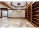 Basement library or office space with custom built-in bookshelves at 3229 Carmichael Pl, Duluth, GA 30097
