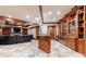 Basement wet bar with ample counter space and cabinetry at 3229 Carmichael Pl, Duluth, GA 30097