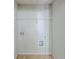 Laundry room with hookups and wire shelving at 5537 Union Pointe Pl, Union City, GA 30291