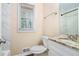 Updated bathroom, granite countertop, tiled shower at 876 Hutchens Se Rd, Atlanta, GA 30354