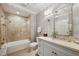 Bathroom with soaking tub and updated vanity at 1 Brookhaven Ne Dr # 301, Atlanta, GA 30319