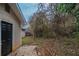 View of the backyard and detached storage building or garage at 2131 Meador Se Ave, Atlanta, GA 30315