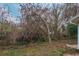 Wooded area with overgrown brush and trees in the backyard at 2131 Meador Se Ave, Atlanta, GA 30315