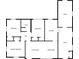 Unmarked floor plan showcasing the home layout at 2131 Meador Se Ave, Atlanta, GA 30315