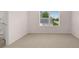 Empty bedroom with neutral carpet and windows at 979 Cades Walk, Lawrenceville, GA 30045