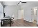 Second view of bedroom with work desk, ample natural light, and modern flooring at 1081 Liberty Pkwy, Atlanta, GA 30318