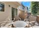 Deck with table and chairs, overlooking the neighborhood at 1081 Liberty Pkwy, Atlanta, GA 30318