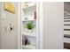 Built-in shelving unit with coat hooks, ideal for storage at 110 Vinings Forest Se Cir # 110, Smyrna, GA 30080