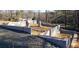 Newly constructed house foundation with block walls and plumbing visible at 41 Walnut Trl, Cartersville, GA 30121