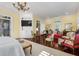 Luxurious main bedroom with sitting area, hardwood floors, and access to a private bathroom at 2111 Cooper Lake Se Rd, Smyrna, GA 30080
