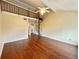 Spacious living room with loft and spiral staircase at 1153 Village Main St, Stone Mountain, GA 30088