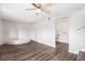 Spacious living room with hardwood floors and a brick fireplace at 2625 Crestdale Se Cir, Atlanta, GA 30316