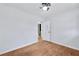 Spacious bedroom with hardwood floors and access to bathroom at 1933 Glen Echo Dr, Decatur, GA 30032