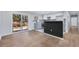 Modern kitchen with gray cabinets and white countertops at 1933 Glen Echo Dr, Decatur, GA 30032