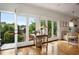 French doors open to a private balcony with views of greenery at 3201 Lenox Ne Rd # 53, Atlanta, GA 30324