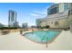 Inviting rooftop pool with city views at 3334 Peachtree Ne Rd # 908, Atlanta, GA 30326