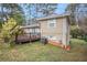 Home exterior showcasing a deck and private backyard at 3435 Misty Valley Rd, Decatur, GA 30032