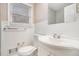 Clean bathroom with white vanity and updated fixtures at 3435 Misty Valley Rd, Decatur, GA 30032