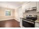 Kitchen dining area with hardwood floors at 3435 Misty Valley Rd, Decatur, GA 30032