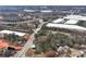 Aerial view showing home's location near commercial areas and highway at 4251 Hamilton Mill Rd, Buford, GA 30519