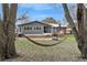 Large backyard with mature trees and a hammock at 4251 Hamilton Mill Rd, Buford, GA 30519