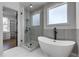 Luxurious bathroom with soaking tub and walk-in shower at 1254 Prospect Rd, Lawrenceville, GA 30043