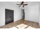 Spacious bedroom with hardwood floors and ceiling fan at 1254 Prospect Rd, Lawrenceville, GA 30043