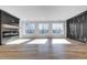 Bright living room featuring hardwood floors and fireplace at 1254 Prospect Rd, Lawrenceville, GA 30043