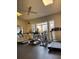 Modern fitness center with treadmills, elliptical machines and stationary bike at 1250 Parkwood Se Cir # 2314, Atlanta, GA 30339