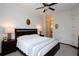 Main bedroom with king size bed and en-suite bathroom at 351 Washington Ne Ave # 208, Marietta, GA 30060