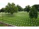 Cemetery with rows of headstones and trees at 351 Washington Ne Ave # 208, Marietta, GA 30060