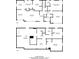 Two-story house floor plan with 2018 sq ft at 2836 Hedgewood Nw Dr, Atlanta, GA 30311