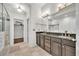 Elegant bathroom with double vanity and granite countertop at 3676 Brookhaven Manor Ne Xing, Atlanta, GA 30319