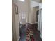 Spacious foyer with dark hardwood floors and high ceilings at 2513 Colin Pl, Mcdonough, GA 30253