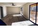 Living room with sliding glass doors to deck at 6076 Belle Meade Dr, Villa Rica, GA 30180