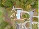 House with a large backyard and a view of a golf course at 7312 Melrose Ct, Villa Rica, GA 30180