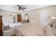 Spacious bedroom with a king-size bed and lots of natural light at 7312 Melrose Ct, Villa Rica, GA 30180