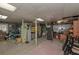 Partially finished basement offering various storage and work areas at 2192 Weslan Dr, Austell, GA 30106