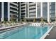 Inviting swimming pool with plenty of lounge chairs at 2425 Peachtree Ne Rd # 1106, Atlanta, GA 30305